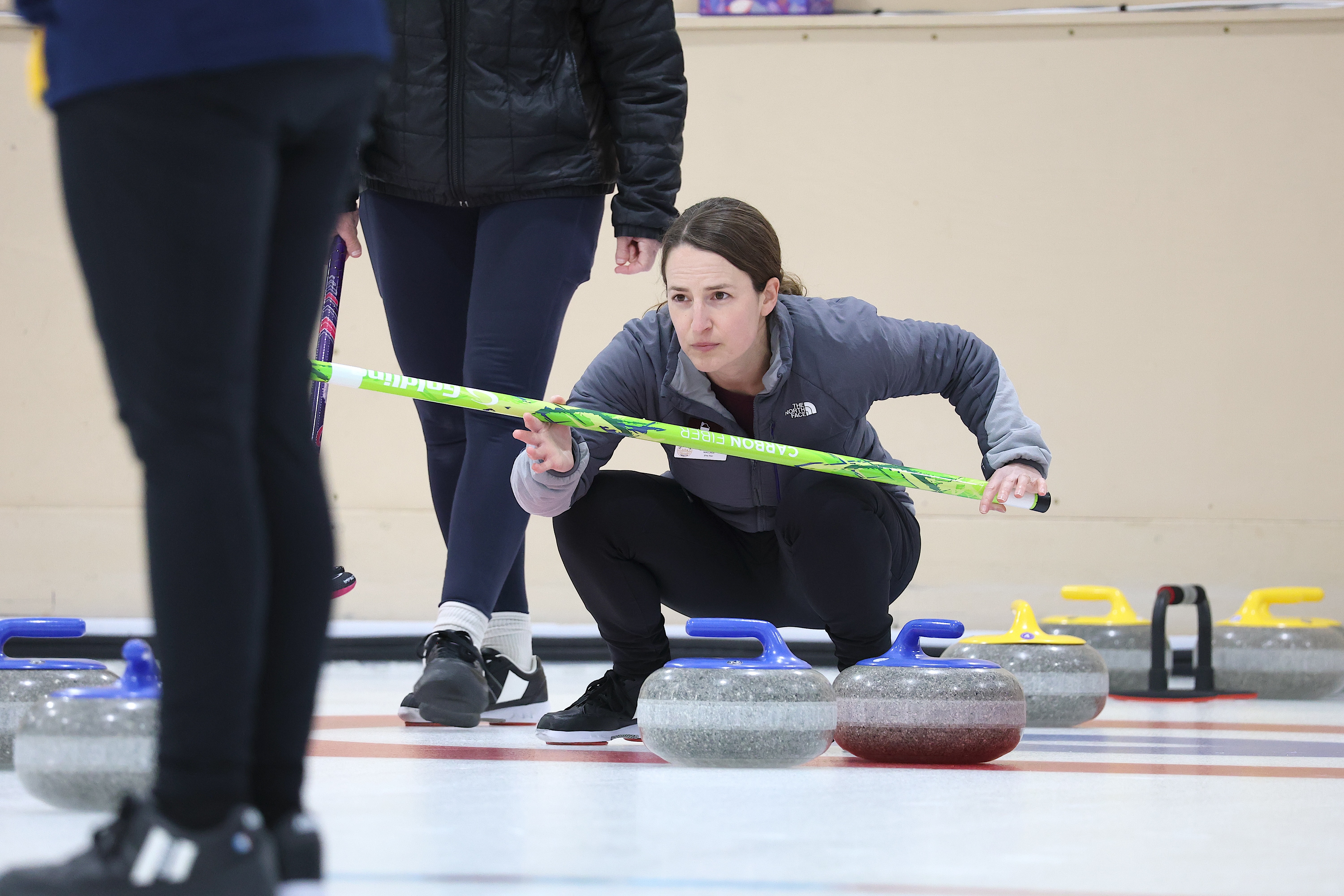 Curling lesson